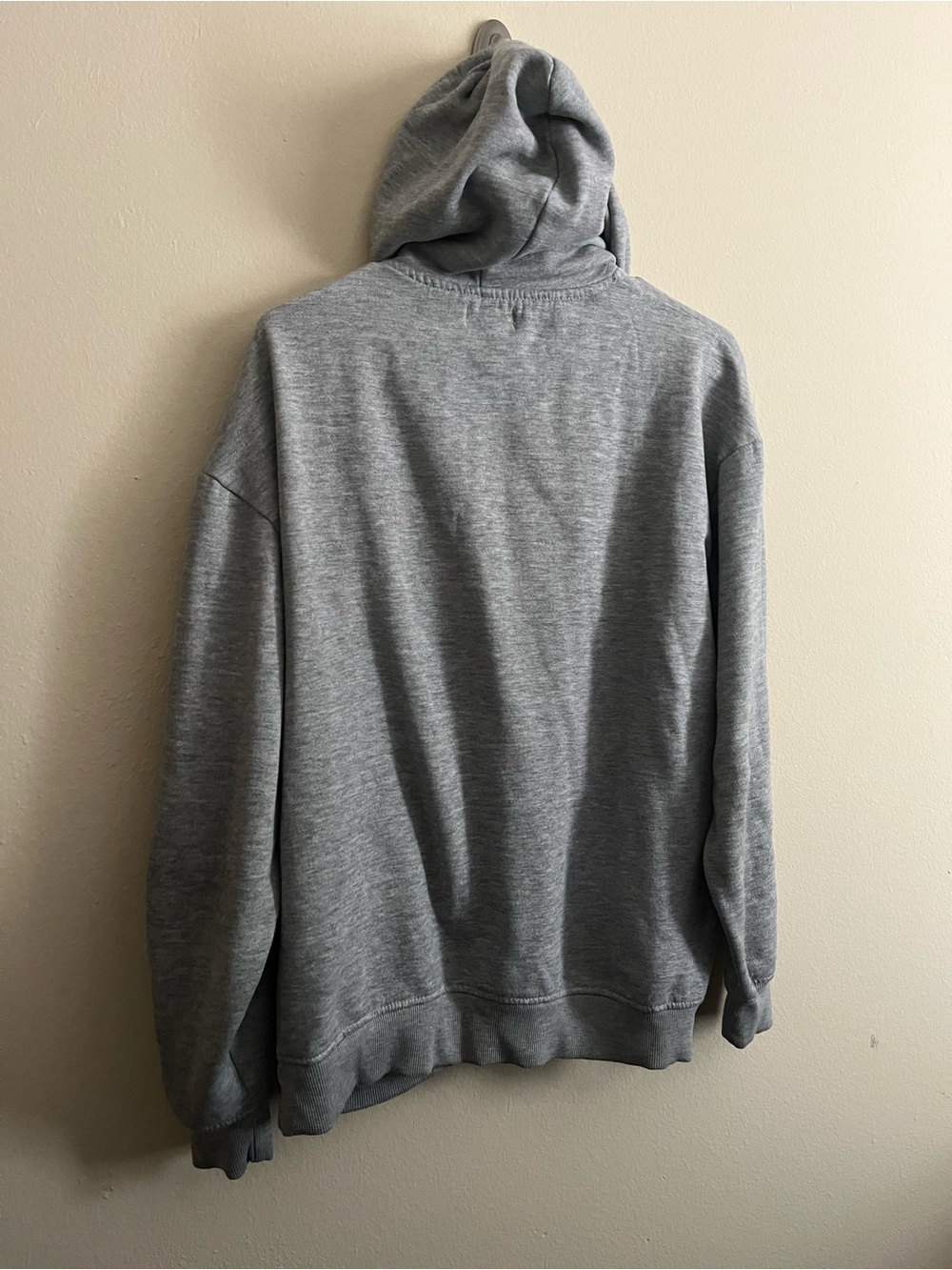 Boohoo Man Script Hooded Sweatshirt - Picture 8 of 9